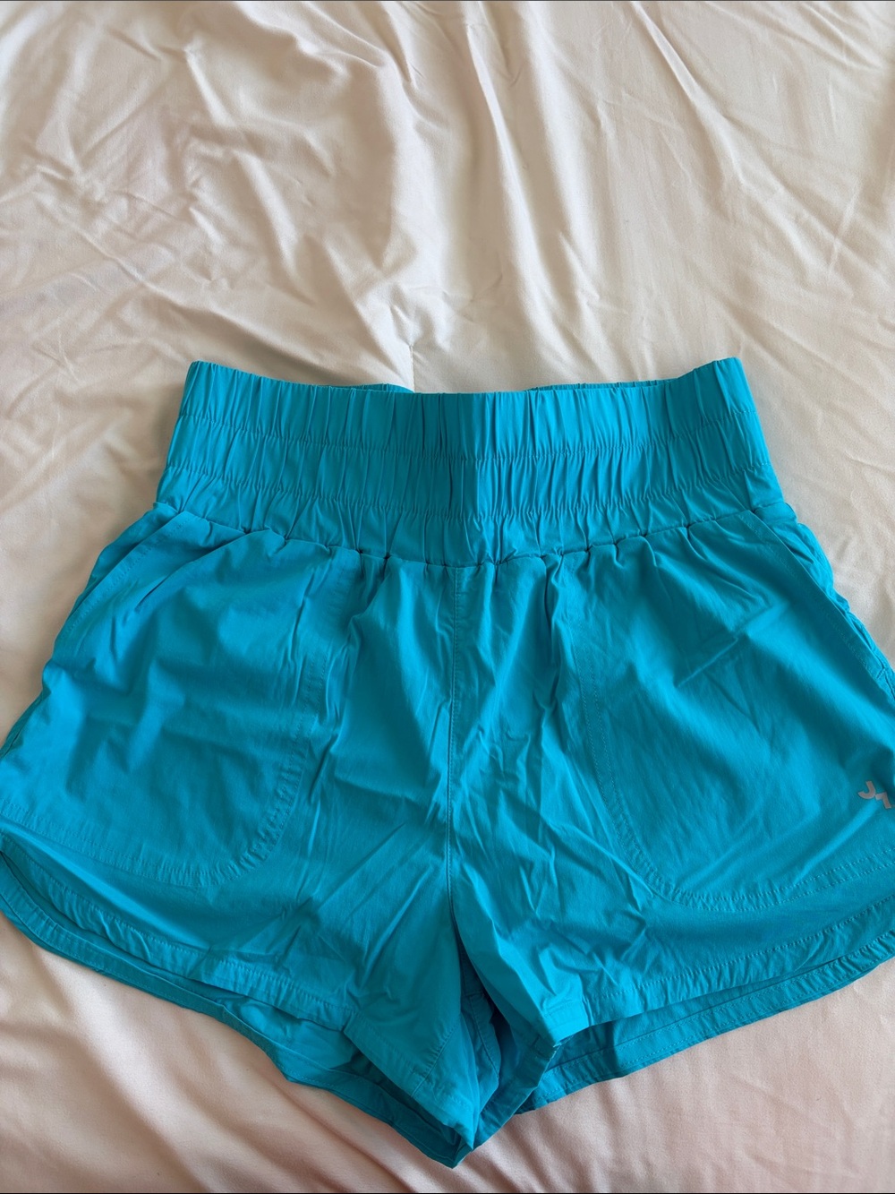 Women’s High-Waist Active Shorts - Teal